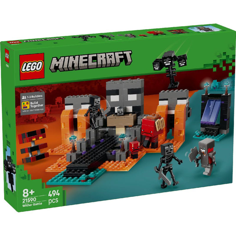 Lego 21590 Minecraft Wither Battle (494 Pieces)