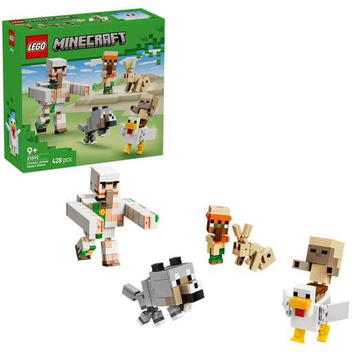 Lego 21592 Minecraft Chicken Jockey Desert Attack (428 Pieces)