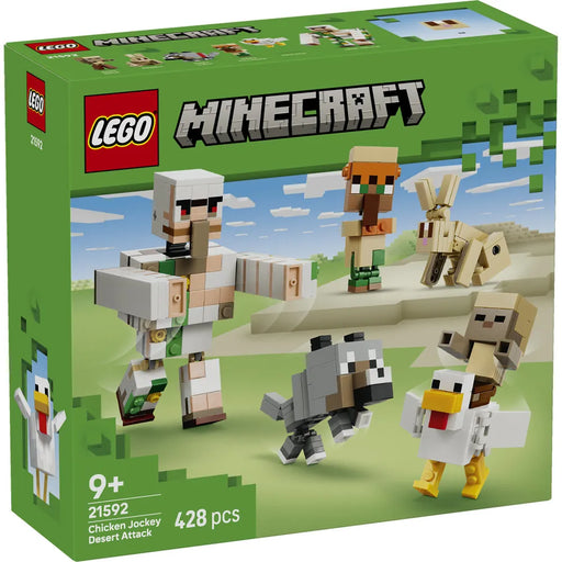 Lego 21592 Minecraft Chicken Jockey Desert Attack (428 Pieces)