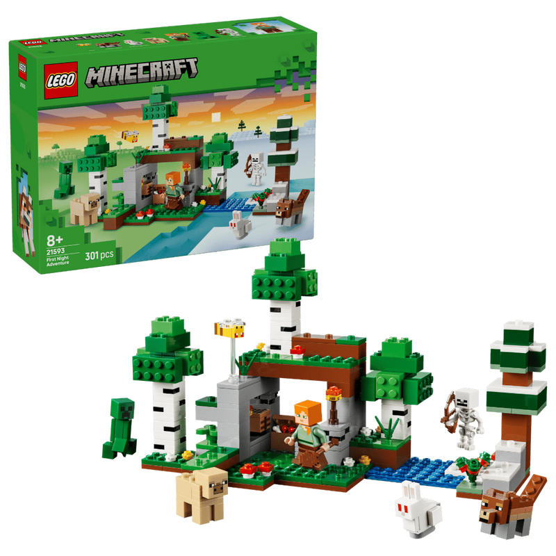 Lego 21593 Minecraft First Night Adventure (301 Pieces)