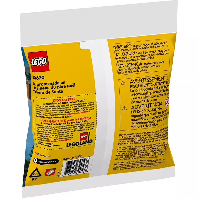 Lego 30670 Recruitment Bags Santa's Sleigh Ride (73 Pieces)