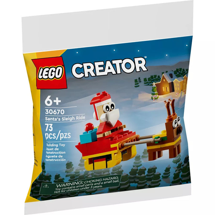 Lego 30670 Recruitment Bags Santa's Sleigh Ride (73 Pieces)-Construction-LEGO-Toycra