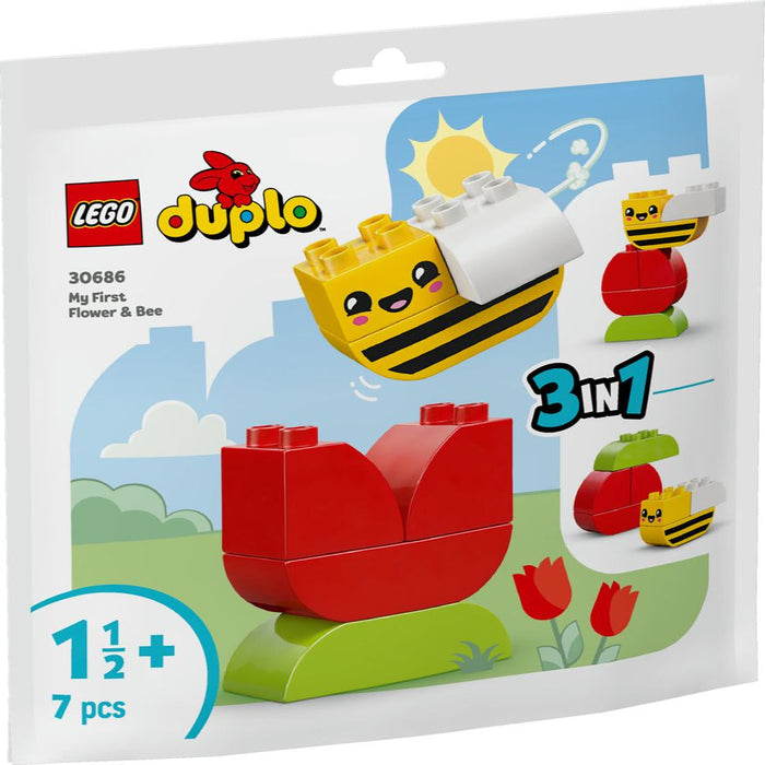 Lego 30686 Recruitment Bags My First Flower & Bee (7 Pieces)-Construction-LEGO-Toycra