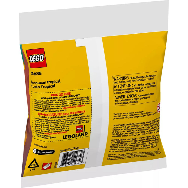 Lego 30688 Recruitment Bags Tropical Toucan (59 Pieces)