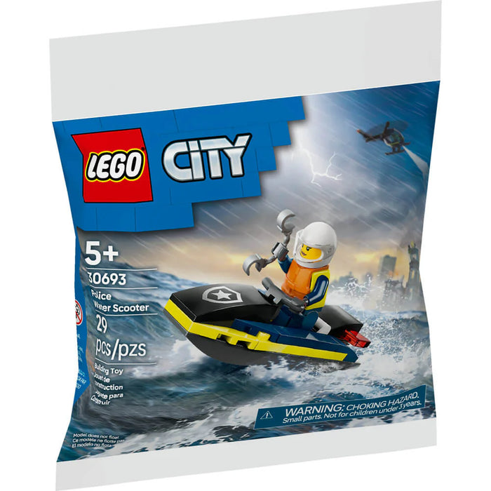 Lego 30693 Recruitment Bags Police Water Scooter (29 Pieces)-Construction-LEGO-Toycra