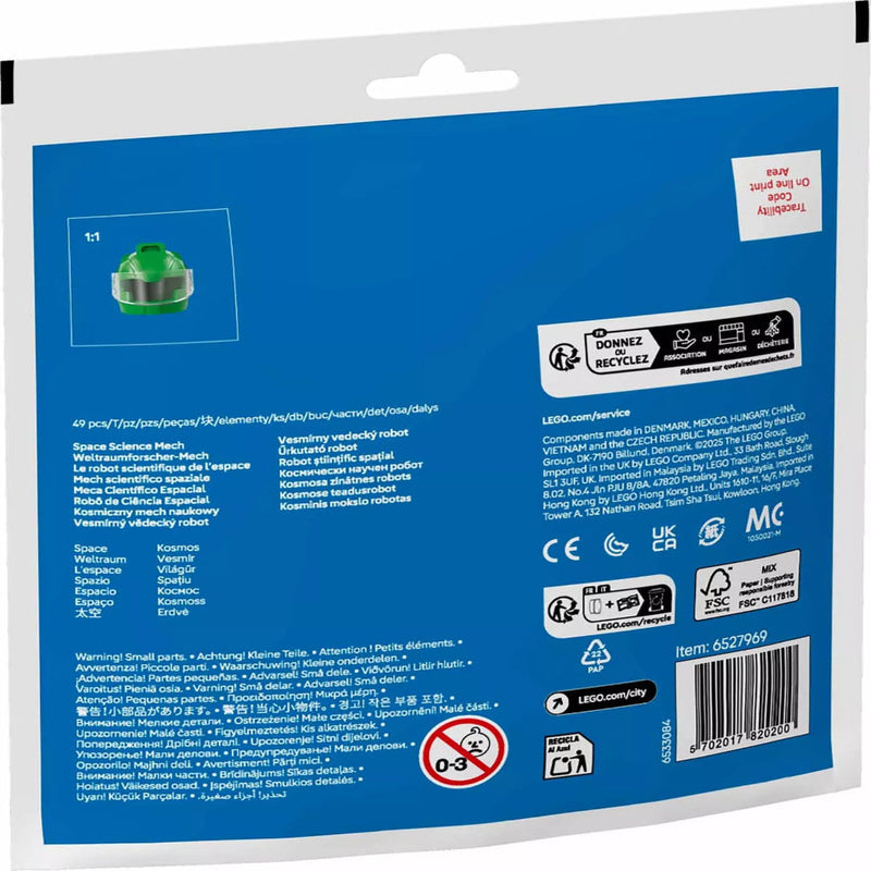 Lego 30694 Recruitment Bags Space Science Mech (49 Pieces)