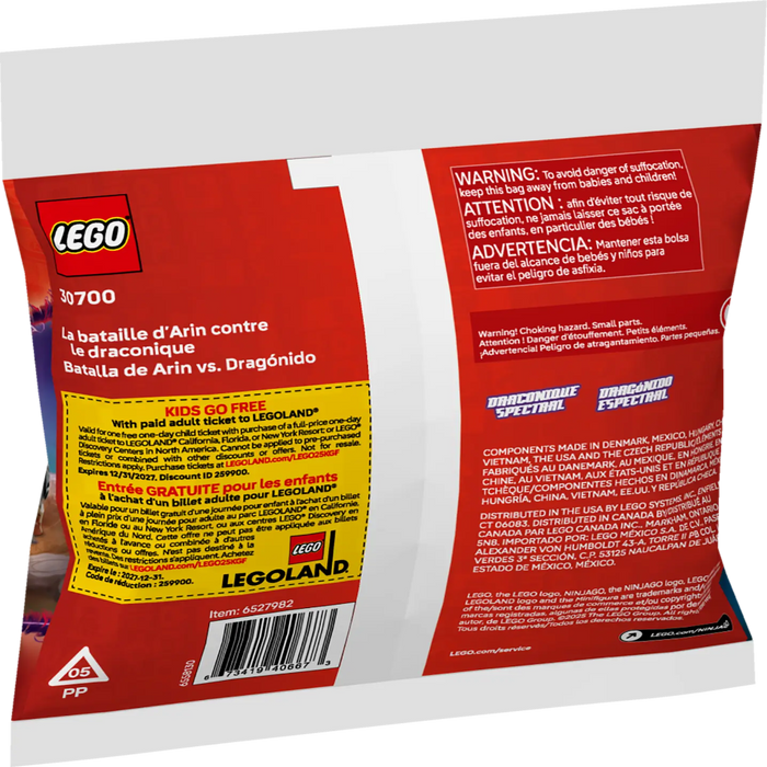 Lego 30700 Polybags Arin Vs. Dragonian Battle (48 Pieces)-Construction-LEGO-Toycra