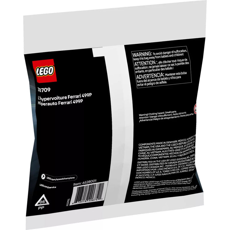 Lego 30709 Polybags Ferrari 499P - Hypercar (62 Pieces)