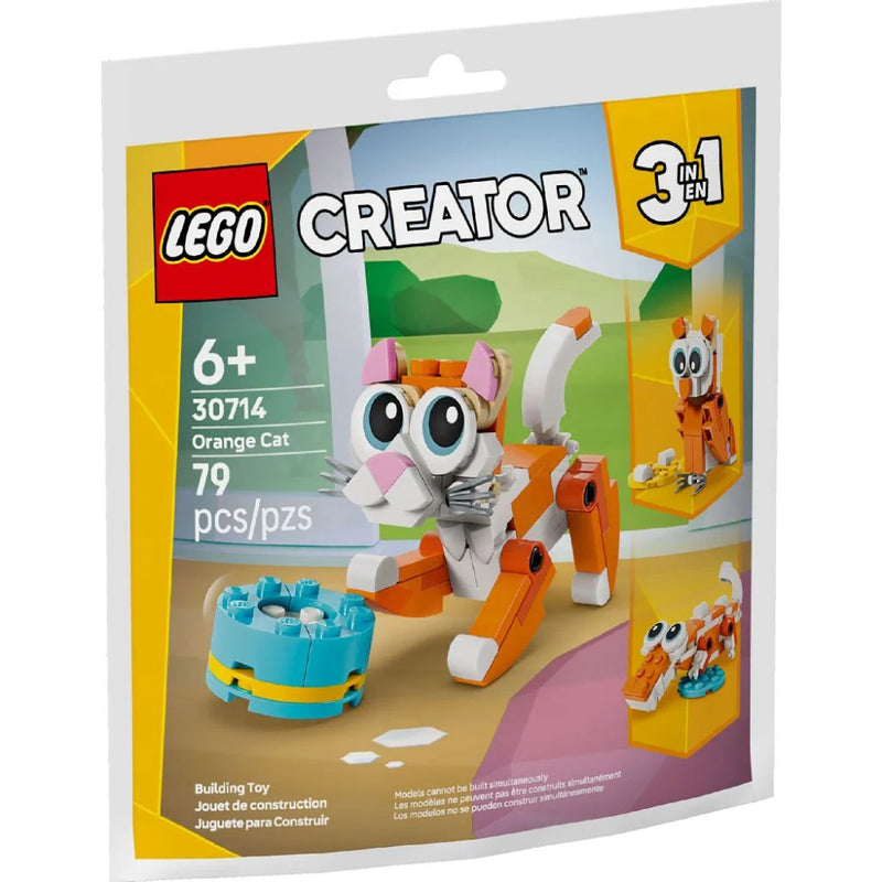 Lego 30714 Recruitment Bags Orange Cat (79 Pieces)