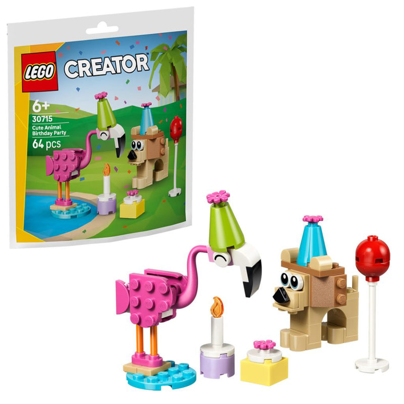 Lego 30715 Recruitment Bags Cute Animal Birthday Party (64 Pieces)