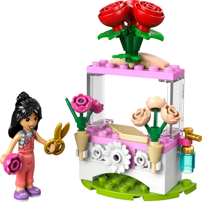 Lego 30721 Recruitment Bags Flower Stand With Roses (55 Pieces)