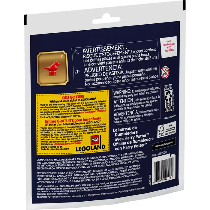 Lego 30724 Recruitment Bags Dumbledore's Office With Harry Potter (42 Pieces)-Construction-LEGO-Toycra