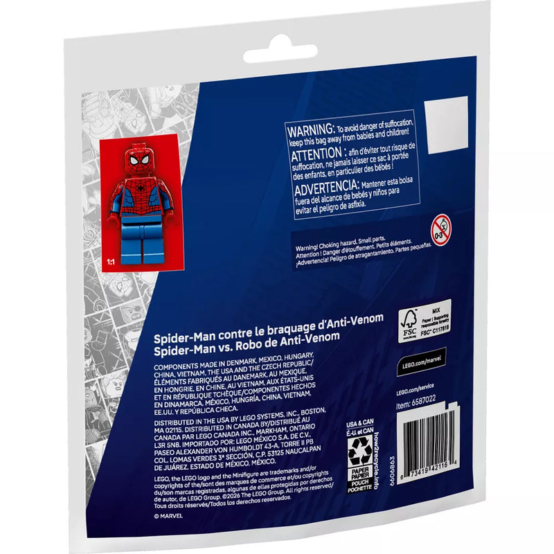 Lego 30725 Recruitment Bags Spider-Man Vs. Anti-Venom Heist (31 Pieces)