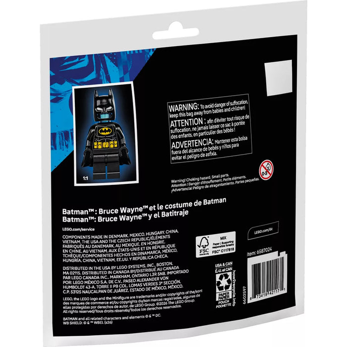 Lego 30726 Recruitment Bags Batman: Bruce Wayne And The Batsuit (35 Pieces)-Construction-LEGO-Toycra