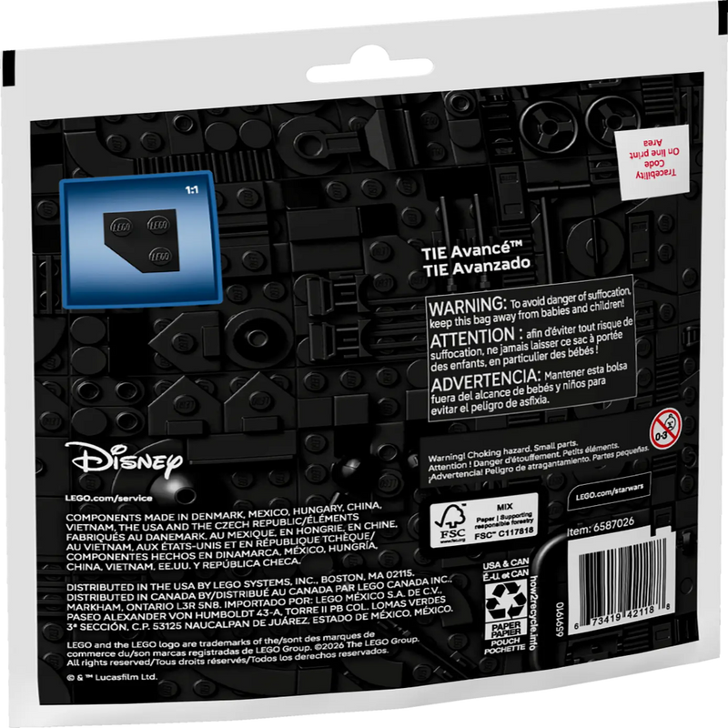 Lego 30727 Recruitment Bags TIE Advance Mini-Build (68 Pieces)