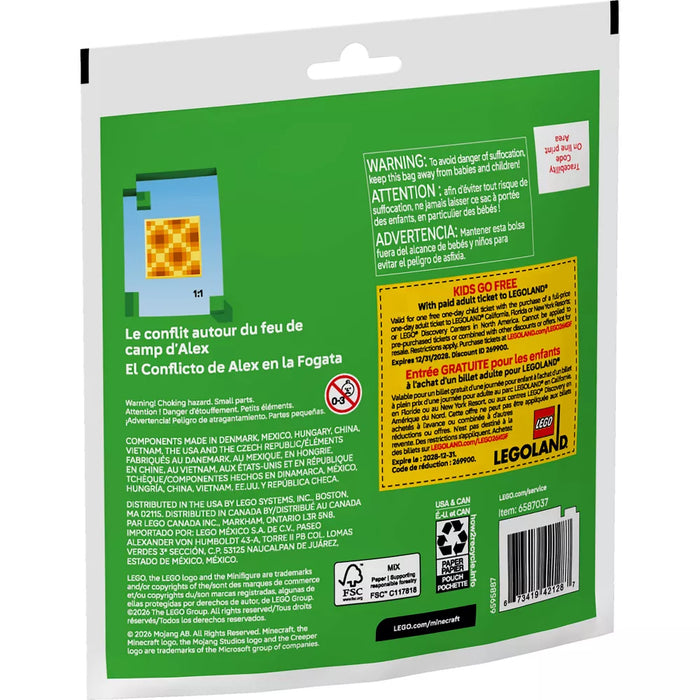 Lego 30732 Recruitment Bags Alex's Campfire Conflict (31 Pieces)-Construction-LEGO-Toycra