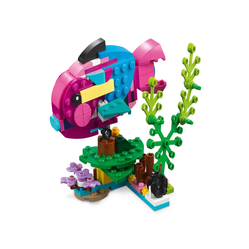 Lego 31144 Creator 3-in-1 Exotic Pink Parrot ( 253 Pieces )