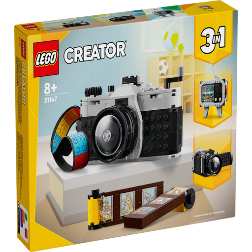 Lego 31147 Creator 3-in-1 Retro Camera (261 Pieces)-Construction-LEGO-Toycra