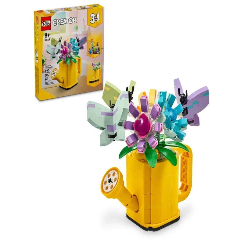 Lego 31149 Creator 3-in-1 Flowers In Watering Can ( 420 Pieces )