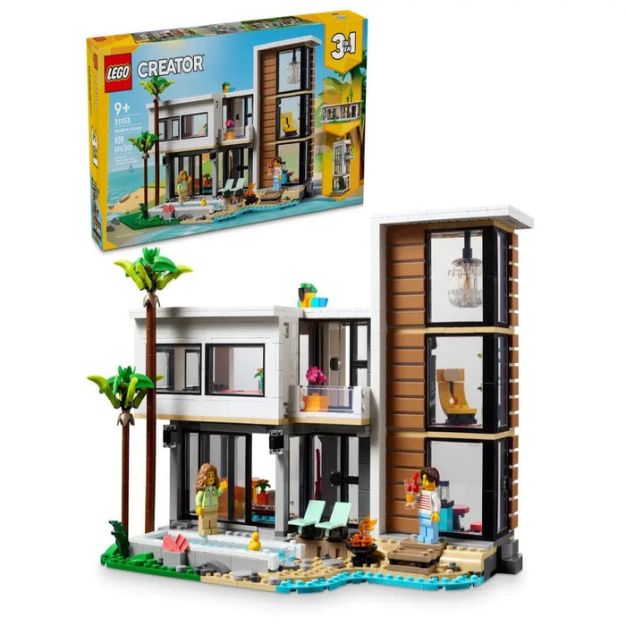 Lego 31153 Creator Modern House (939 Pieces)-Construction-LEGO-Toycra