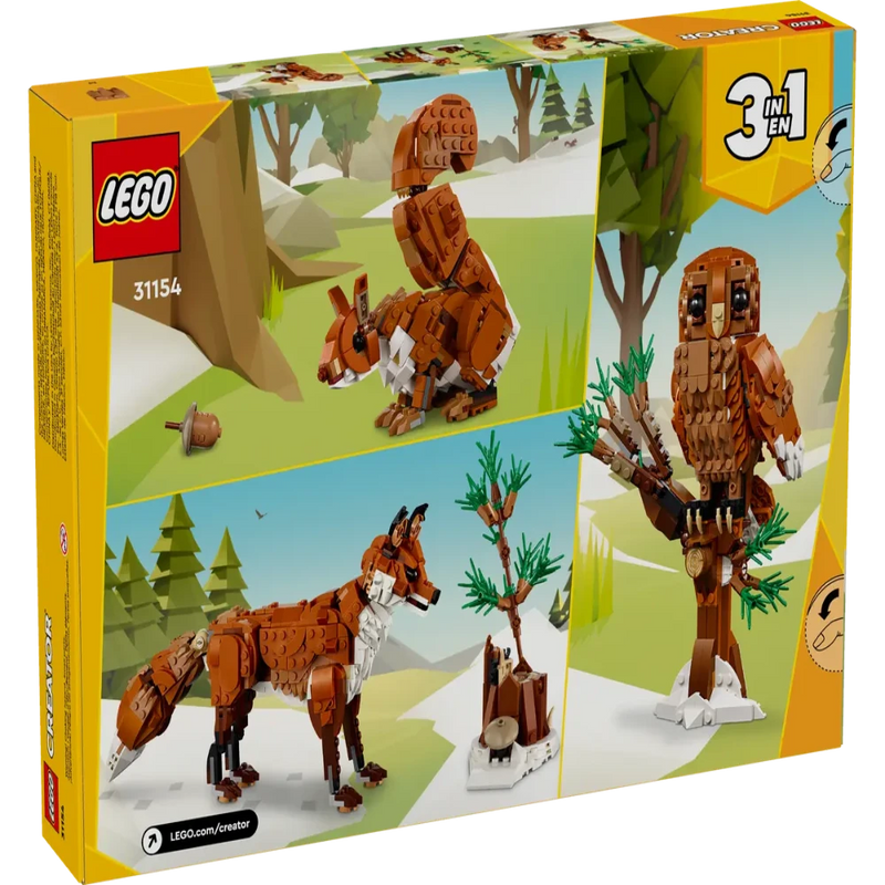 Lego 31154 Creator 3-in-1 Forest Animals: Red Fox