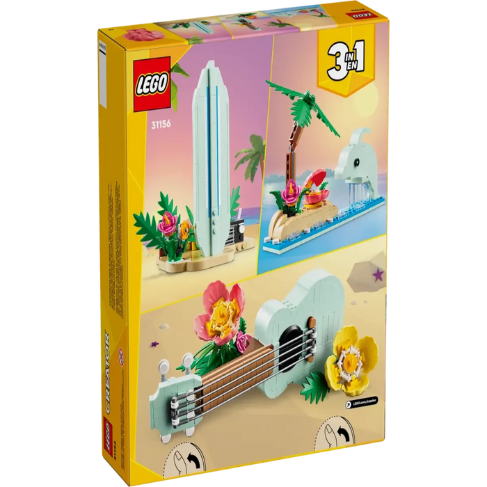 Lego 31156 Creator 3-in-1 Tropical Ukulele ( 387 Pieces )-Construction-LEGO-Toycra