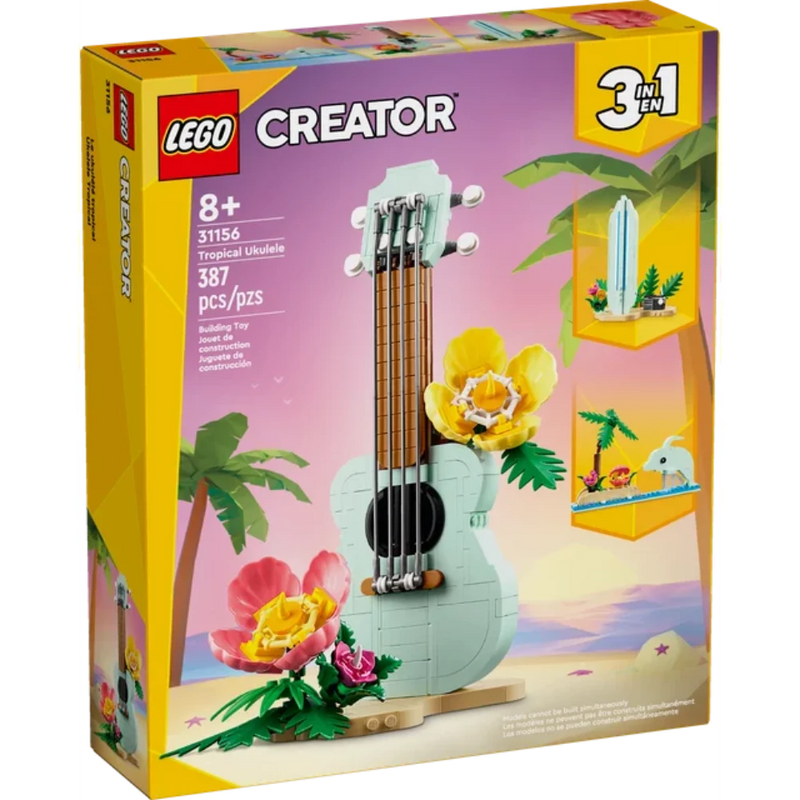 Lego 31156 Creator 3-in-1 Tropical Ukulele ( 387 Pieces )