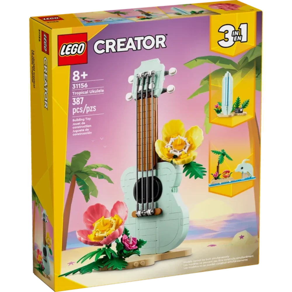 Lego 31156 Creator 3-in-1 Tropical Ukulele ( 387 Pieces )