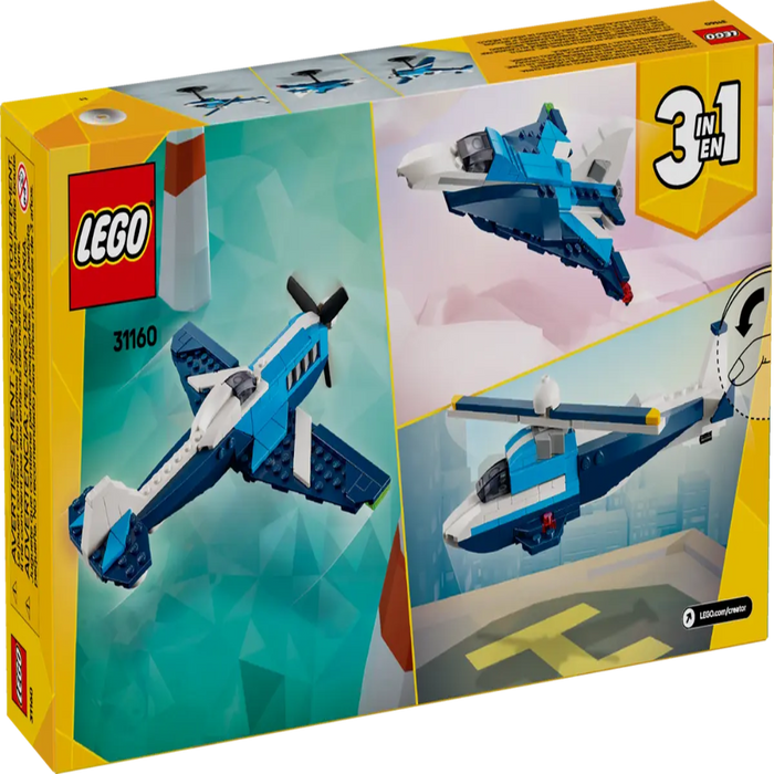 Lego 31160 Creator Aircraft Race Plane (178 Pieces)-Construction-LEGO-Toycra