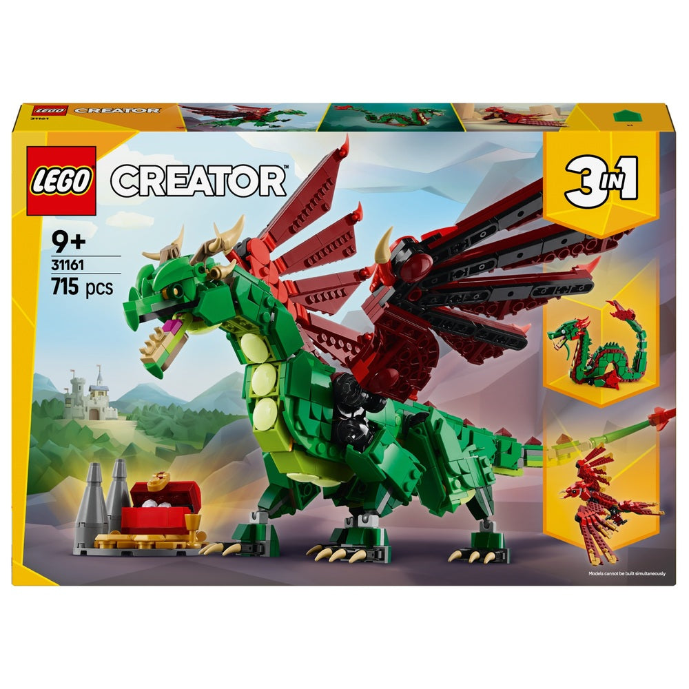 Lego 31161 Creator Medieval Dragon (715 Pieces)