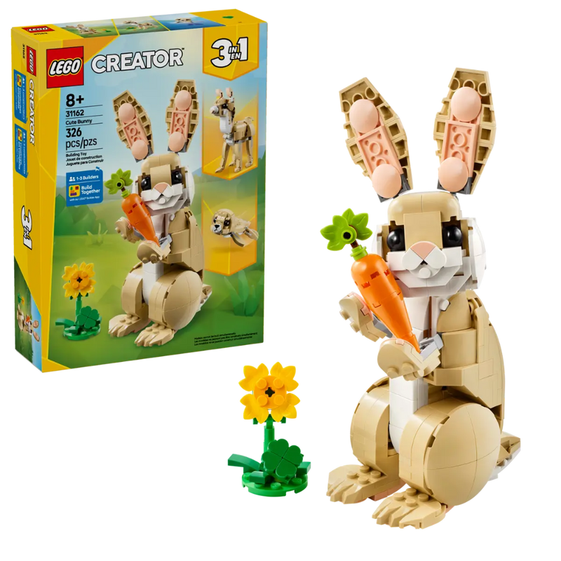 Lego 31162 Creator Cute Bunny (326 Pieces)
