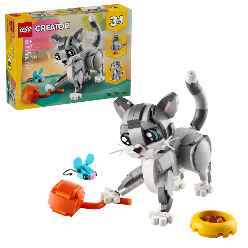 Lego 31163 Creator Playful Cat (407 Pieces)