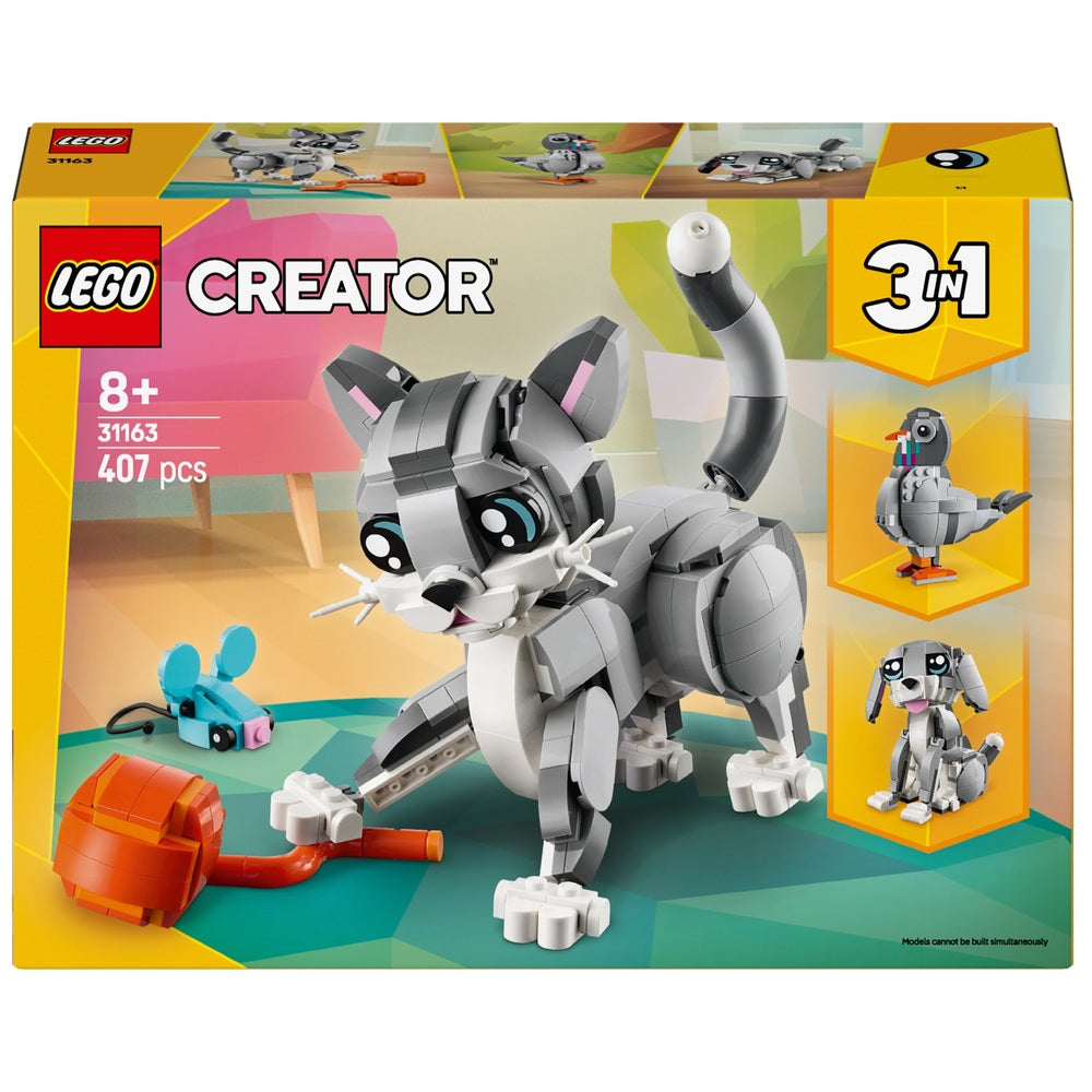 Lego 31163 Creator Playful Cat (407 Pieces)
