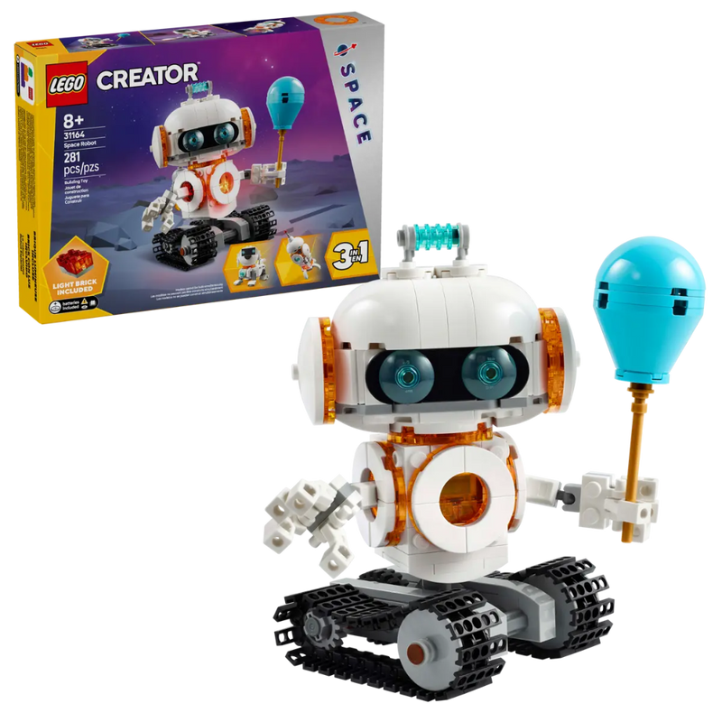 Lego 31164 Creator 3 In 1 Space Robot (281 Pieces)