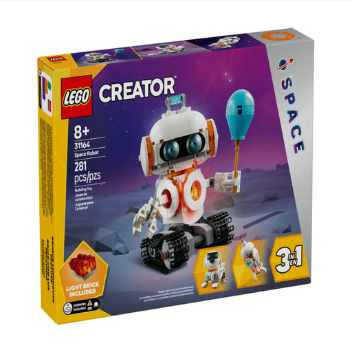 Lego 31164 Creator 3 In 1 Space Robot (281 Pieces)-Construction-LEGO-Toycra