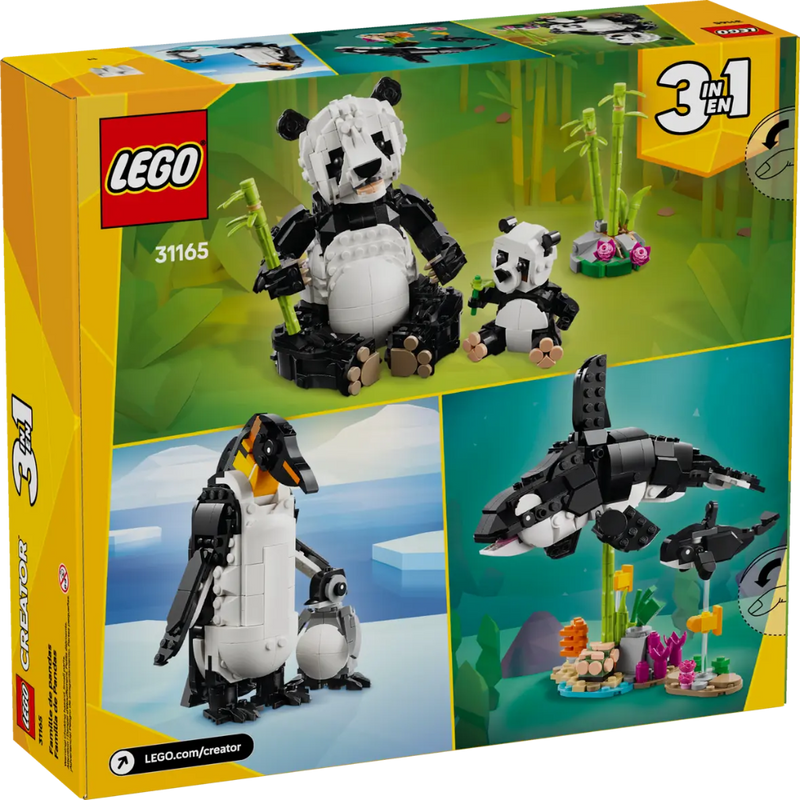 Lego 31165 Creator Wild Animals Panda Family (626 Pieces)