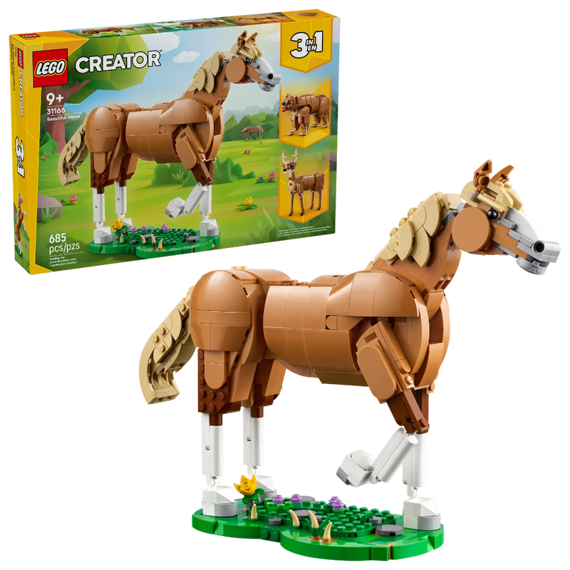 Lego 31166 Creator Beautiful Horse (685 Pieces)