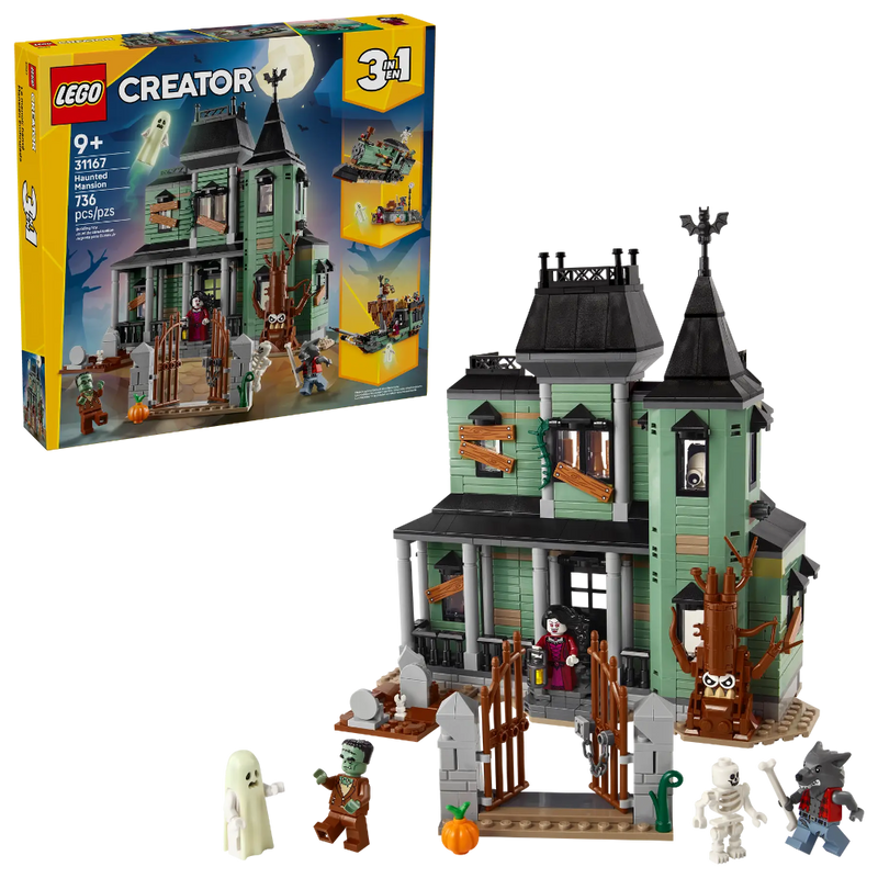 Lego 31167 Creator Haunted Mansion (736 Pieces)
