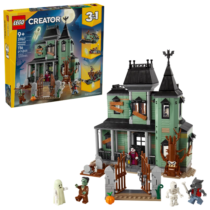 Lego 31167 Creator Haunted Mansion (736 Pieces)-Construction-LEGO-Toycra