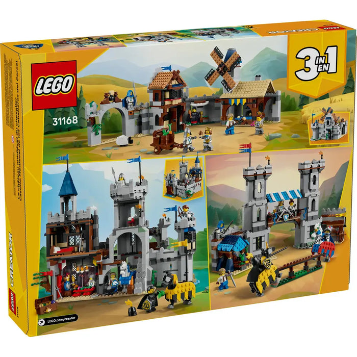 Lego 31168 Creator Medieval Horse Knight Castle (1371 Pieces)-Construction-LEGO-Toycra