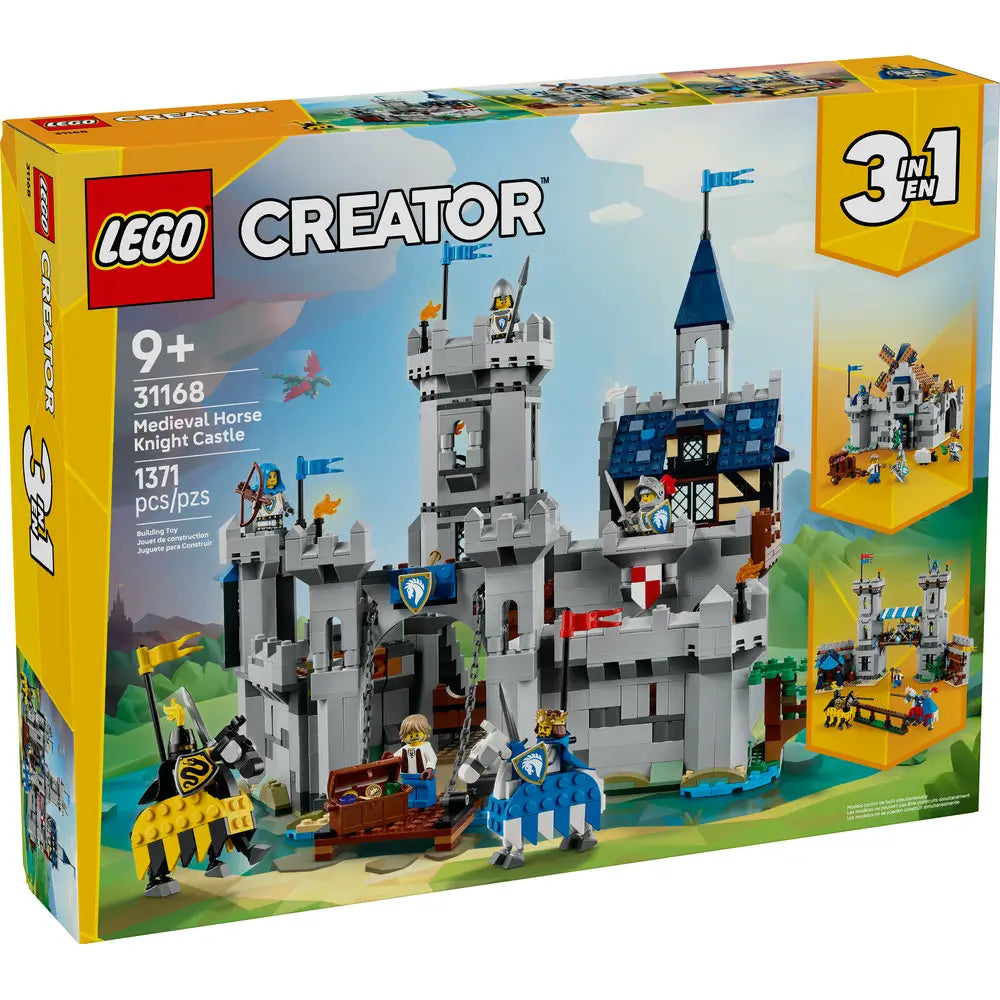 Lego 31168 Creator Medieval Horse Knight Castle (1371 Pieces)