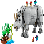 Lego 31171 Creator Wild Animals: Majestic Rhino with Birds (780 Pieces)