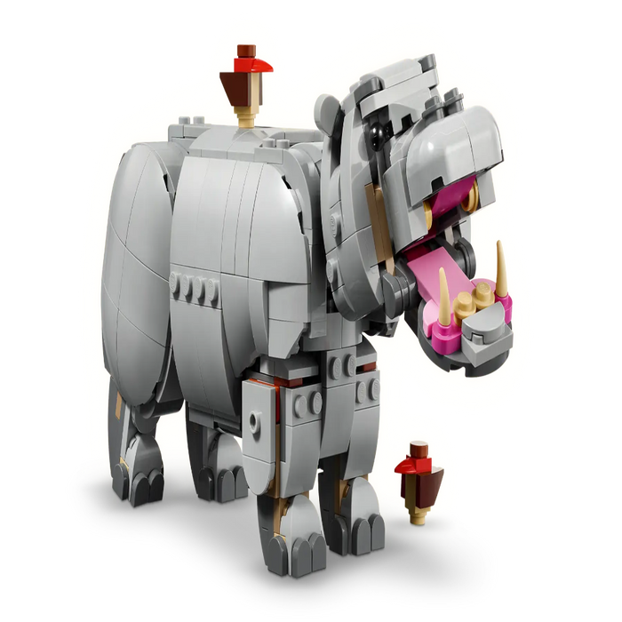 Lego 31171 Creator Wild Animals: Majestic Rhino with Birds (780 Pieces)-Construction-LEGO-Toycra