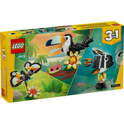Lego 31173 Creator 3 In 1 Wild Animals : Tropical Toucan (225 Pieces)