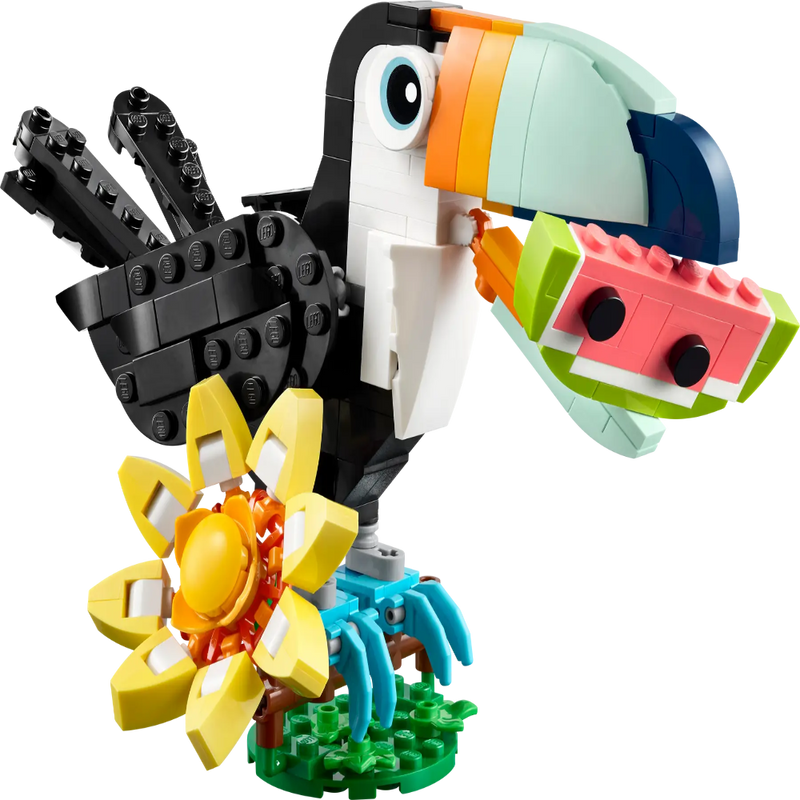 Lego 31173 Creator 3 In 1 Wild Animals : Tropical Toucan (225 Pieces)