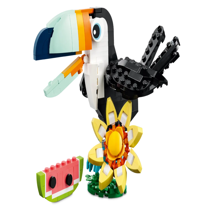 Lego 31173 Creator 3 In 1 Wild Animals : Tropical Toucan (225 Pieces)