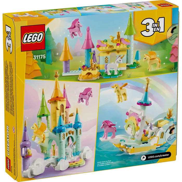 Lego 31175 Creator 3 In 1 Unicorn Castle (390 Pieces)-Construction-LEGO-Toycra