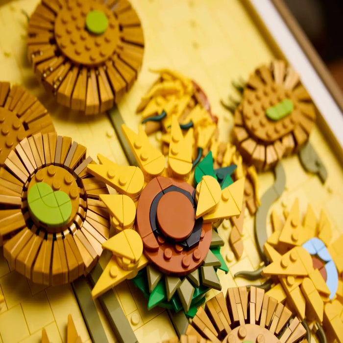 Lego 31215 Art Vincent Van Gogh – Sunflowers (2615 Pieces)-Construction-LEGO-Toycra