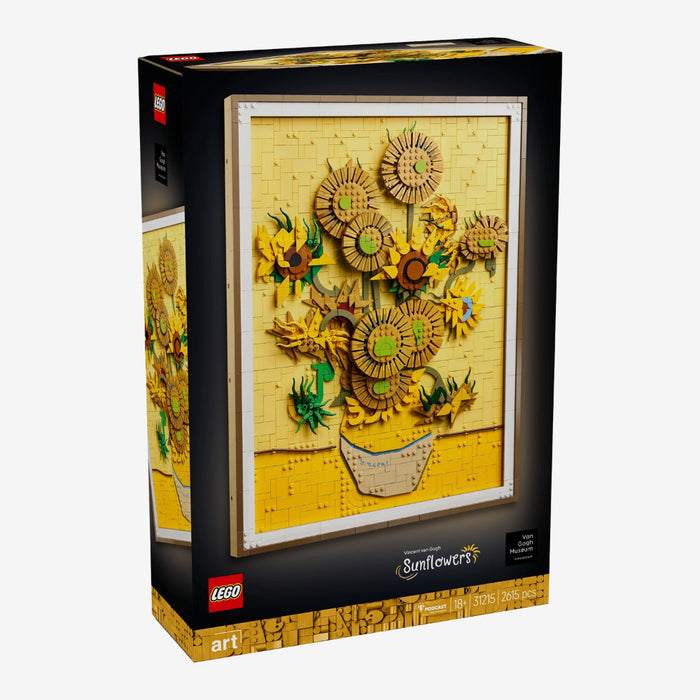 Lego 31215 Art Vincent Van Gogh – Sunflowers (2615 Pieces)-Construction-LEGO-Toycra