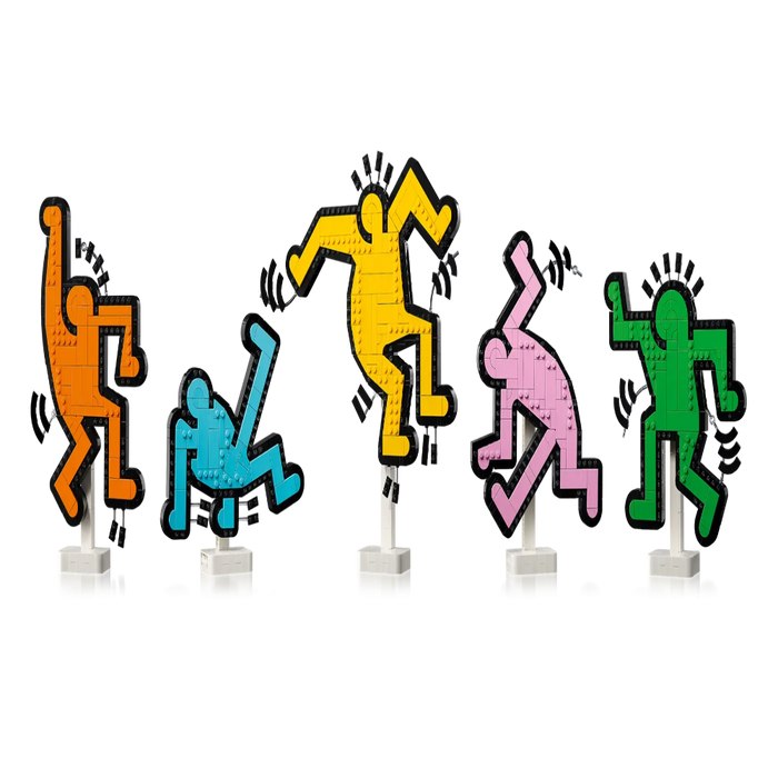 Lego 31216 Art Keith Haring – Dancing Figures (1773 Pieces)-Construction-LEGO-Toycra